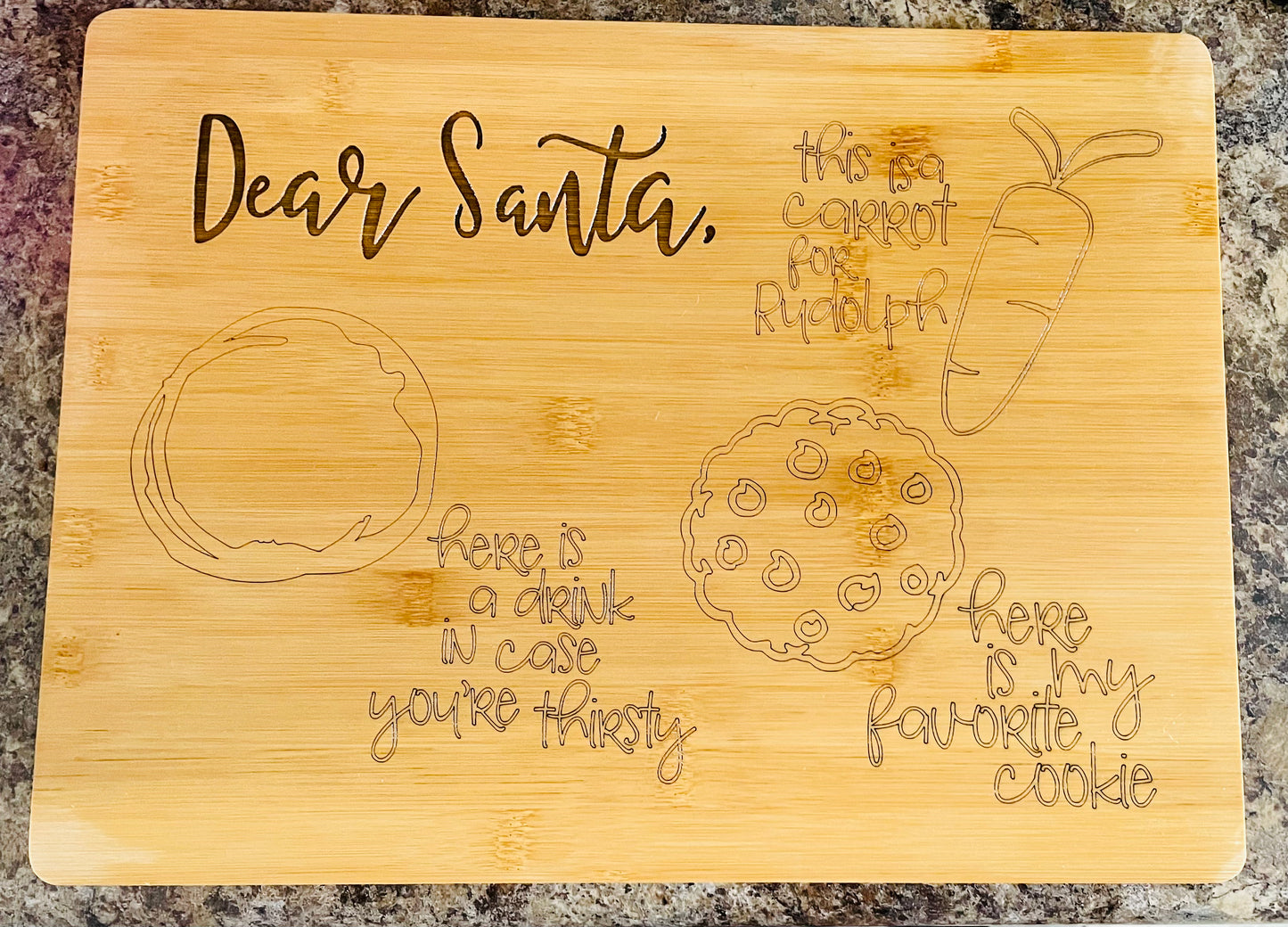 Large Santa Tray