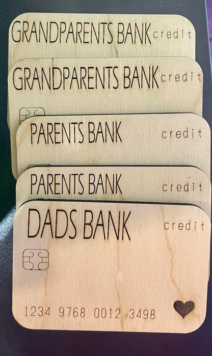 Kids Pretend Credit Card