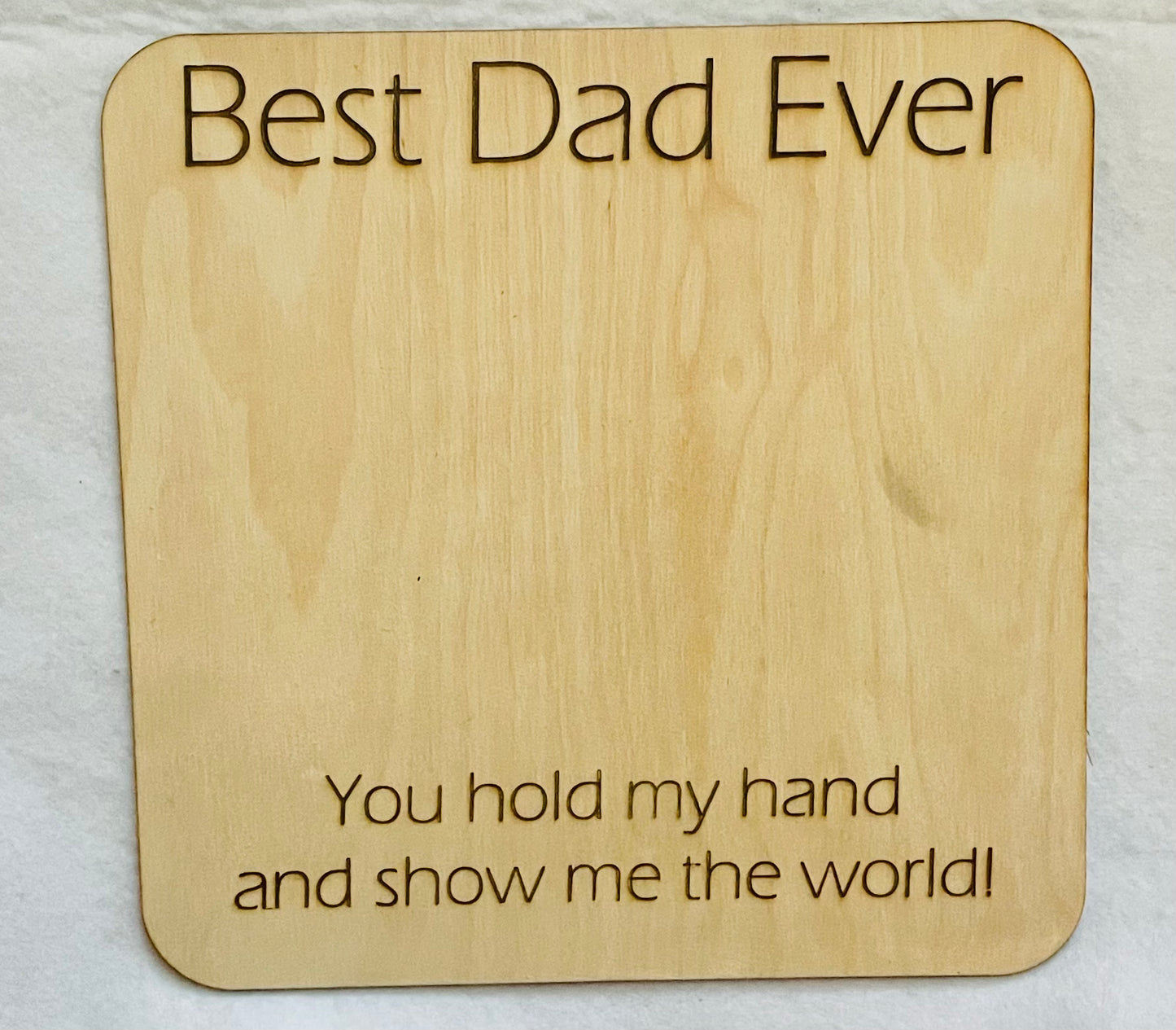 Father’s Day Handprint Sign