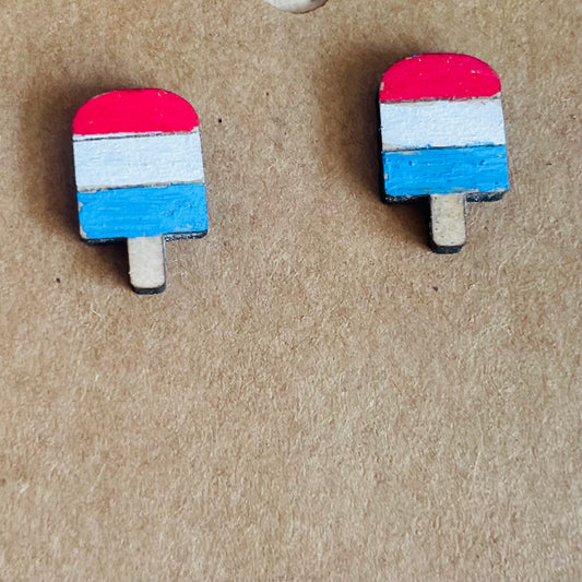 Patriotic Stud Earrings