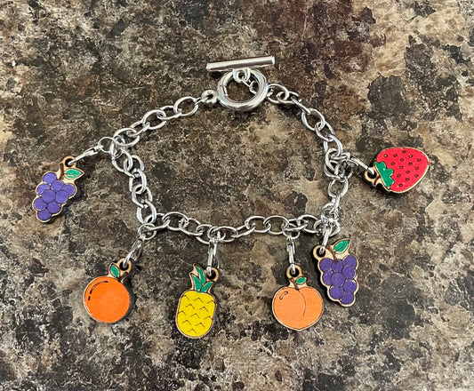 Fruit Charm Bracelet