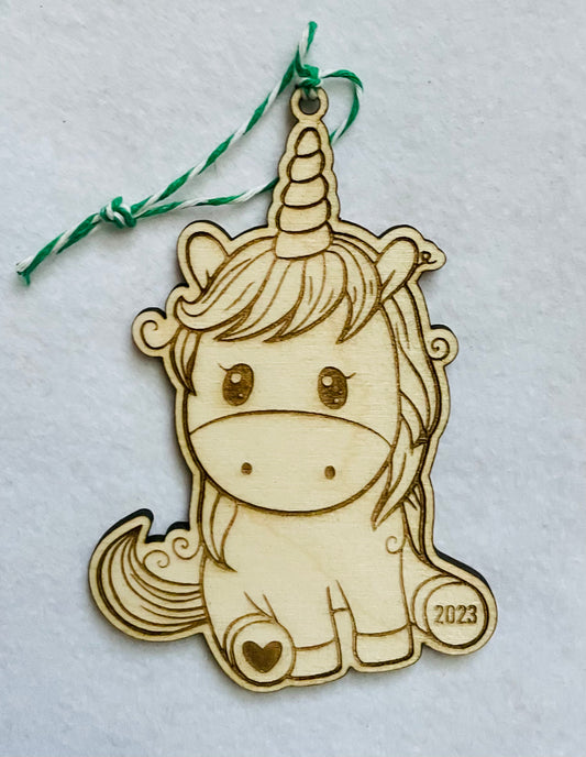 Unicorn Ornament