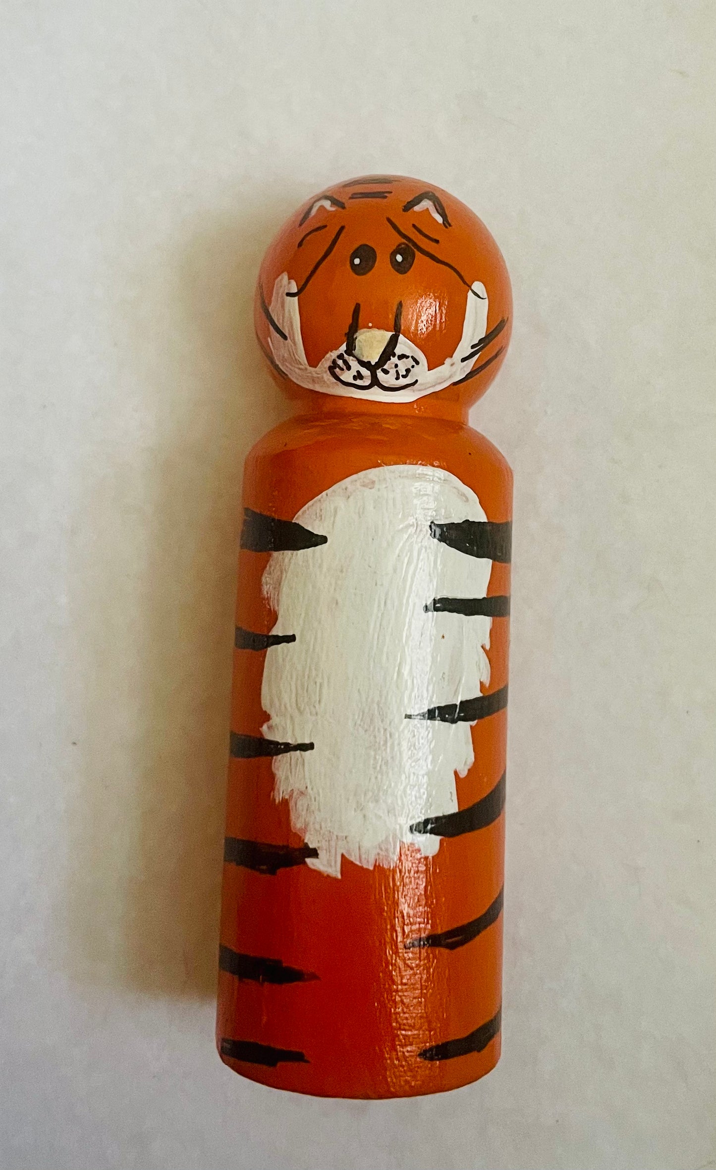 3.5” Tiger Peg Doll