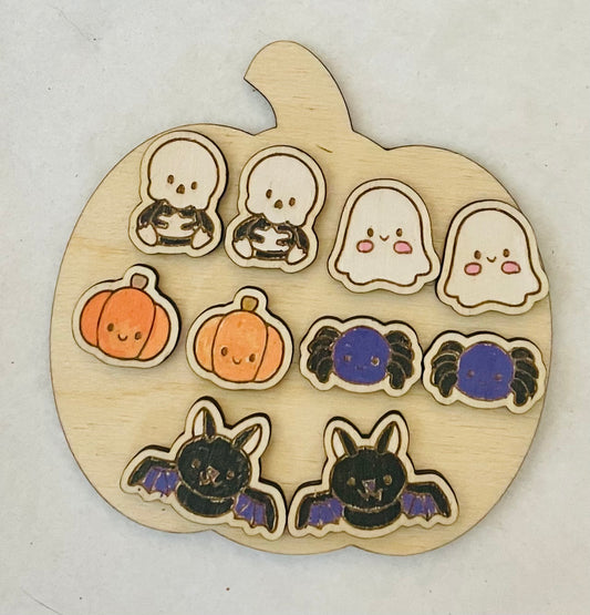 Baby Halloween Stud Set