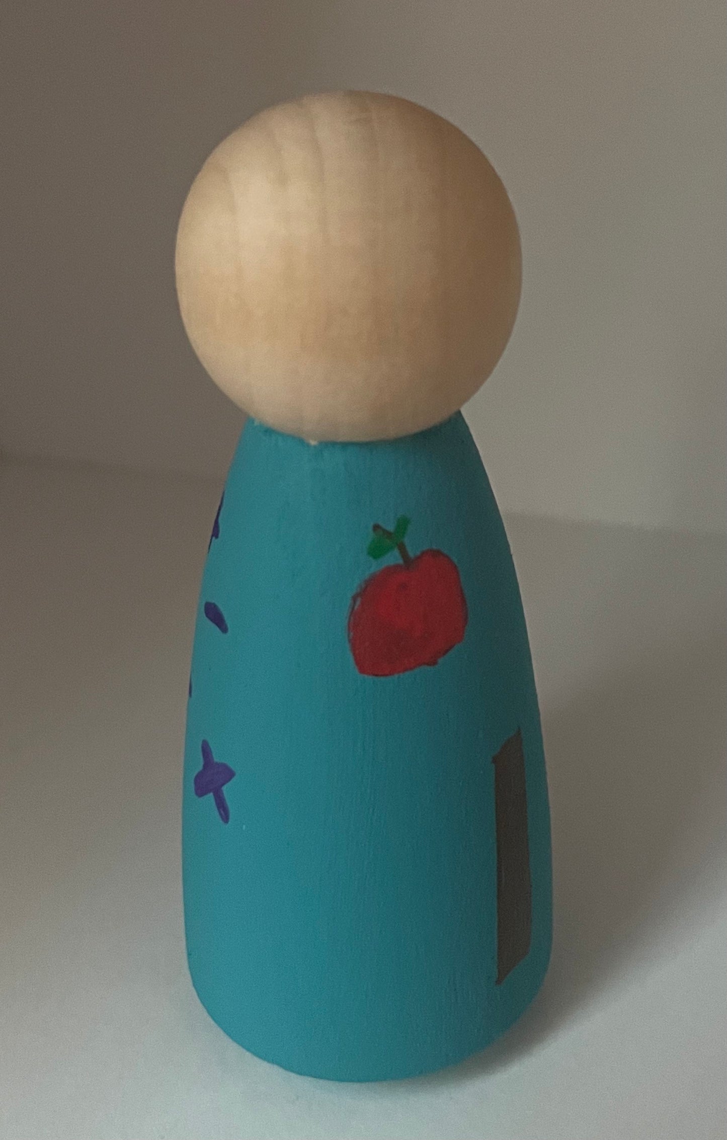 3.5” Teacher Peg Doll