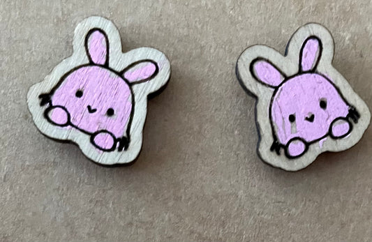 Bunny Stud Earrings