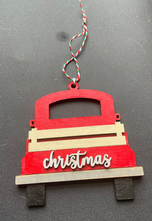 Christmas Truck Ornament