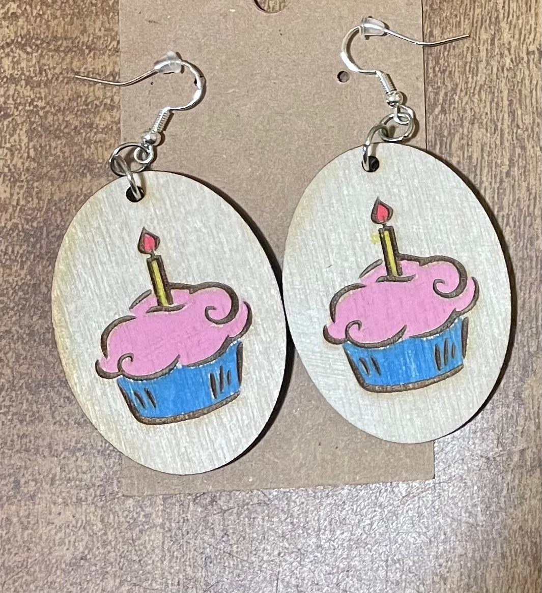 Birthday Dangle Earrings