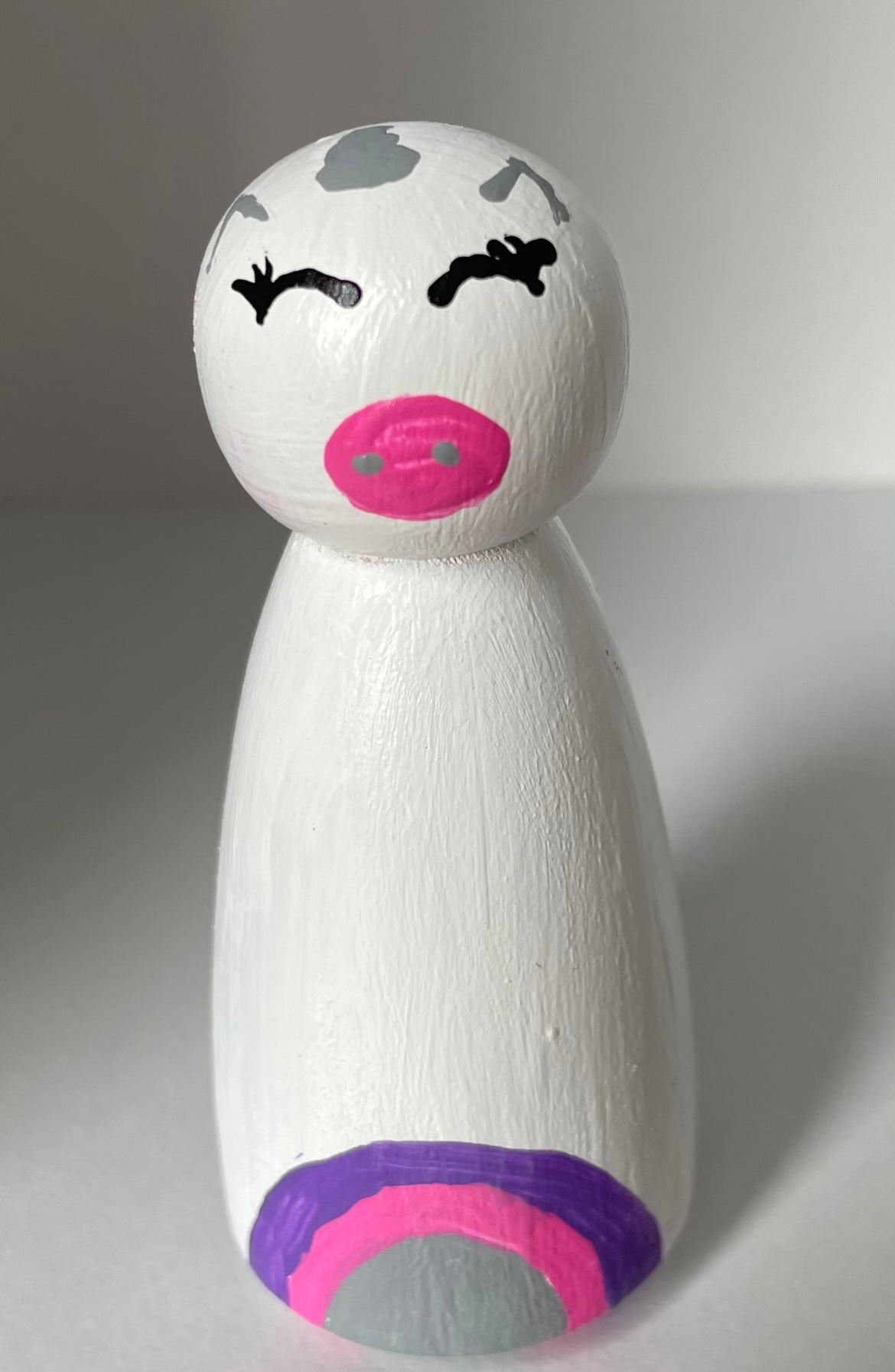 3.5” Unicorn Peg Doll