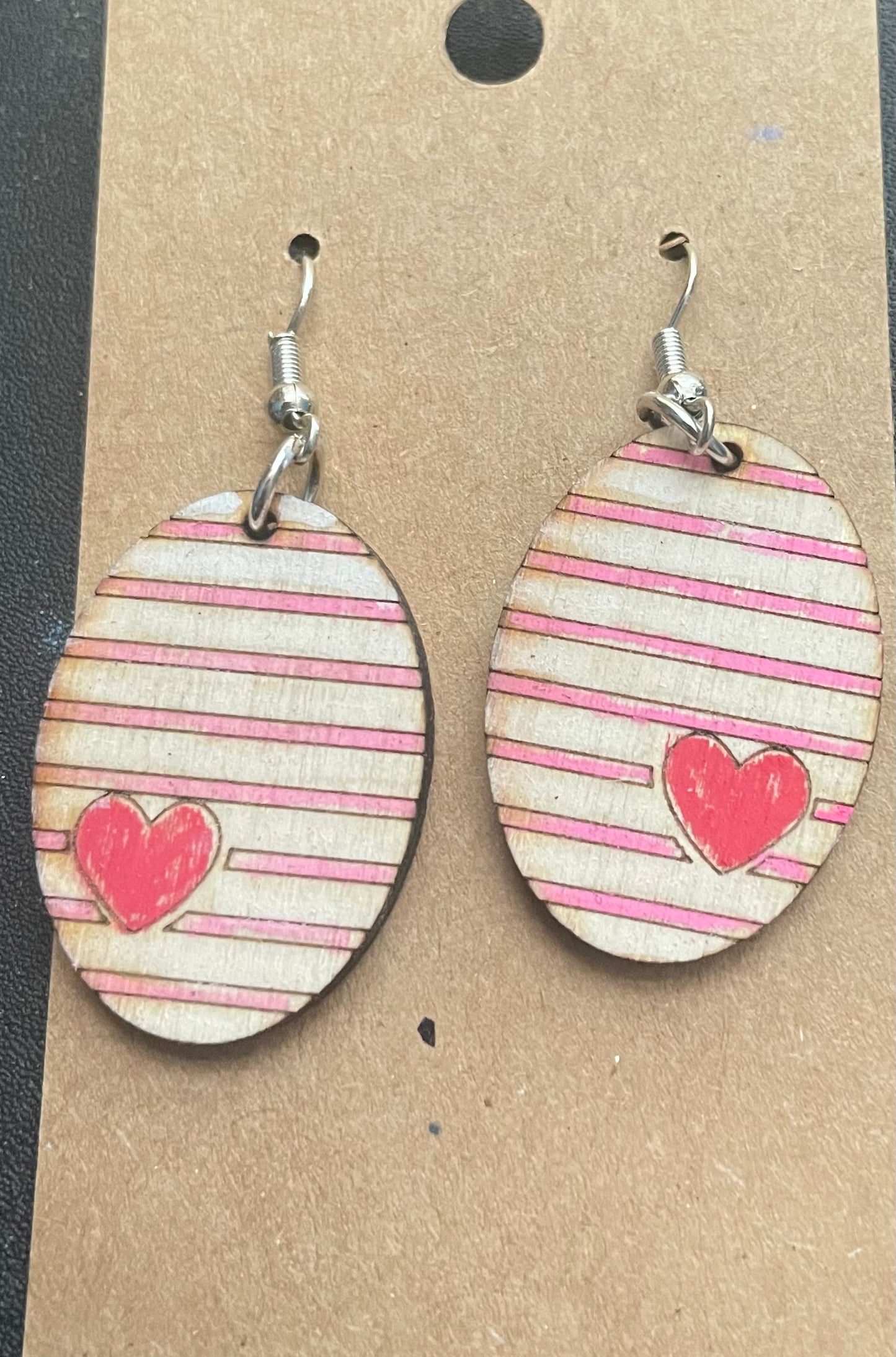 Heart Dangle Earrings