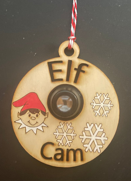 Elf Cam Ornament