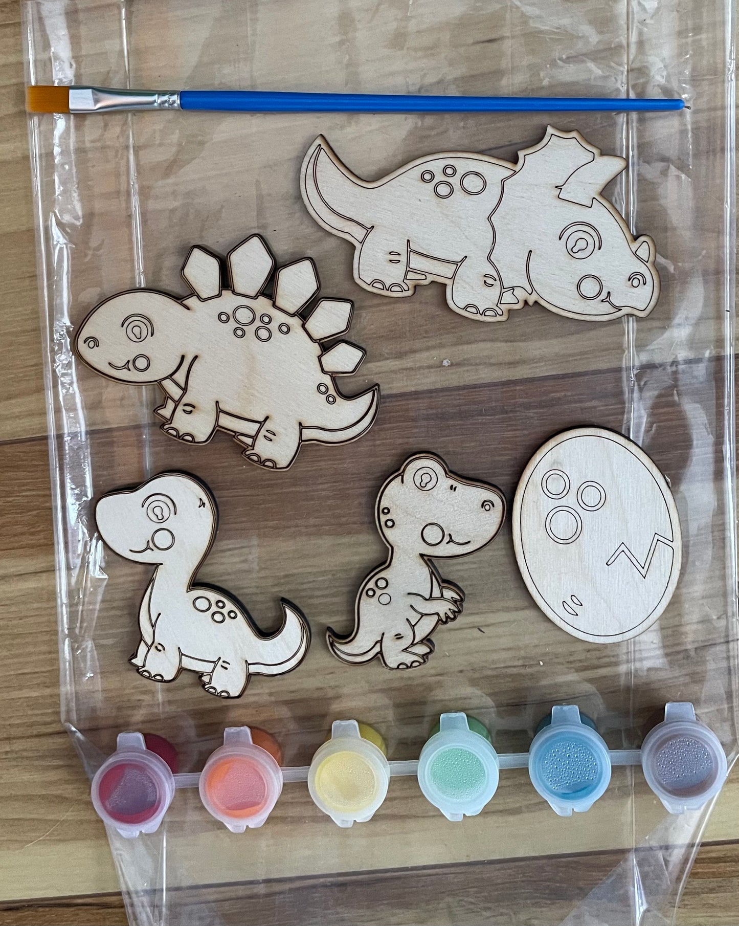 DIY Dinosaur Paint Kit