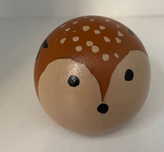 Deer Round Doll
