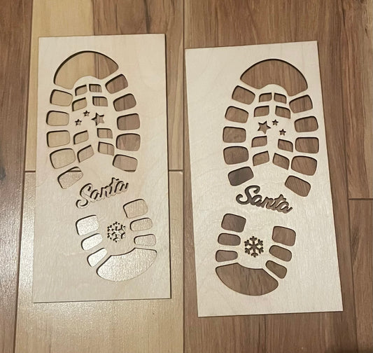 Santa Boot Stencils