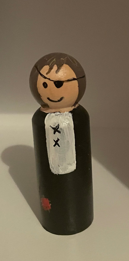 3.5” Pirate Peg Doll