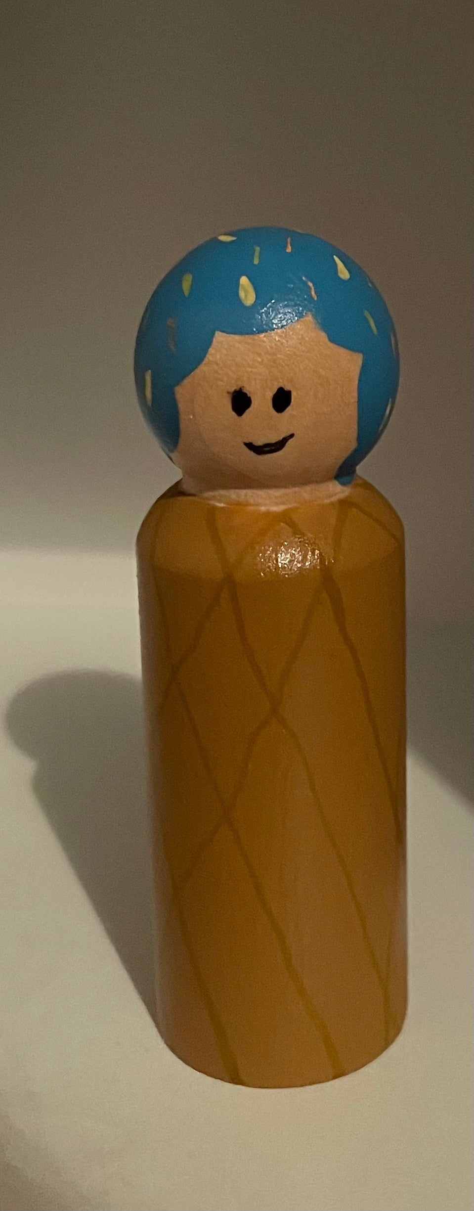 3.5” Icecream Peg Doll