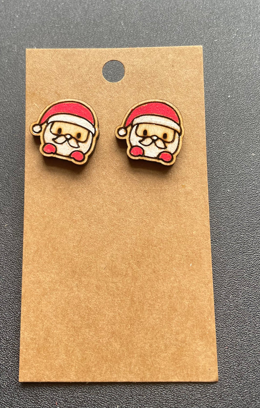 Santa Stud Earrings