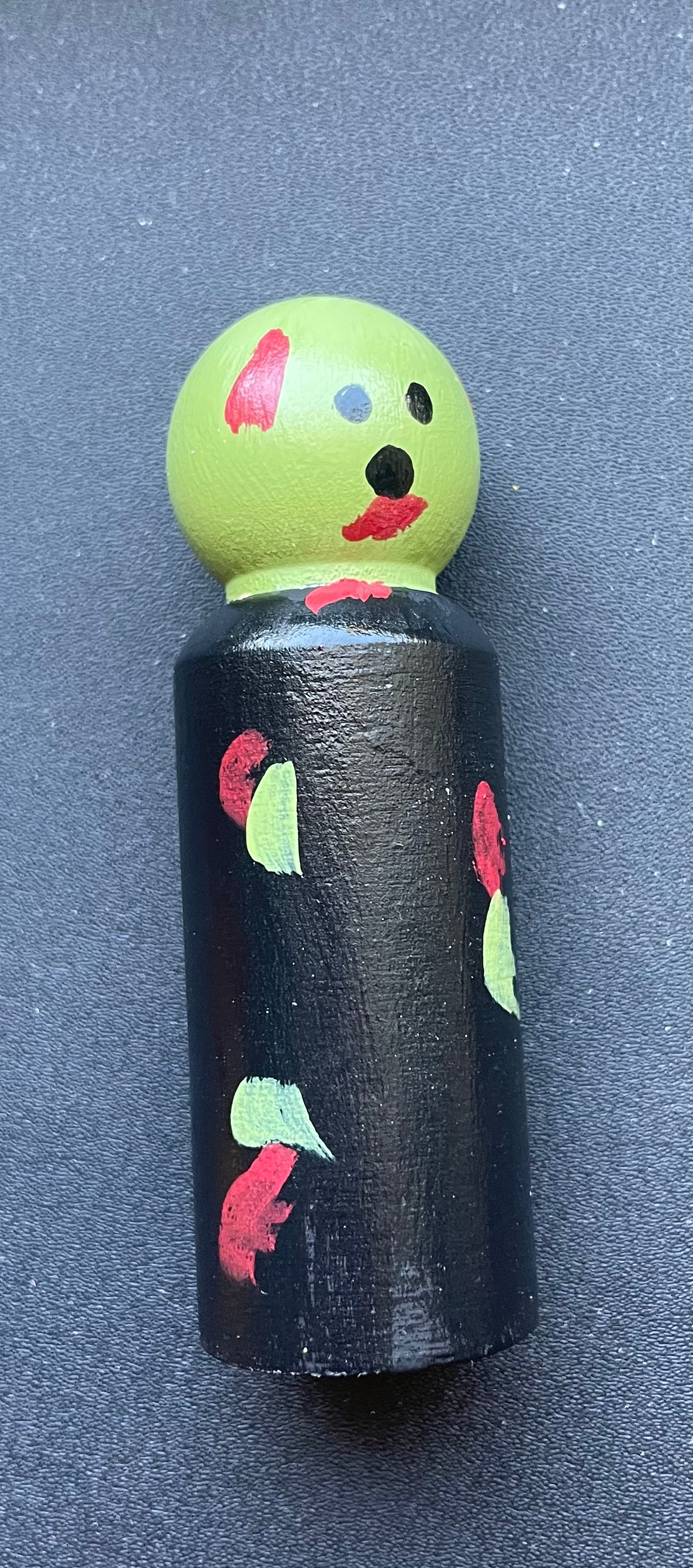 3.5” Zombie Peg Doll