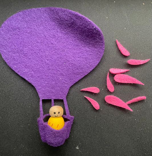 Felt Hot Air Balloon Set