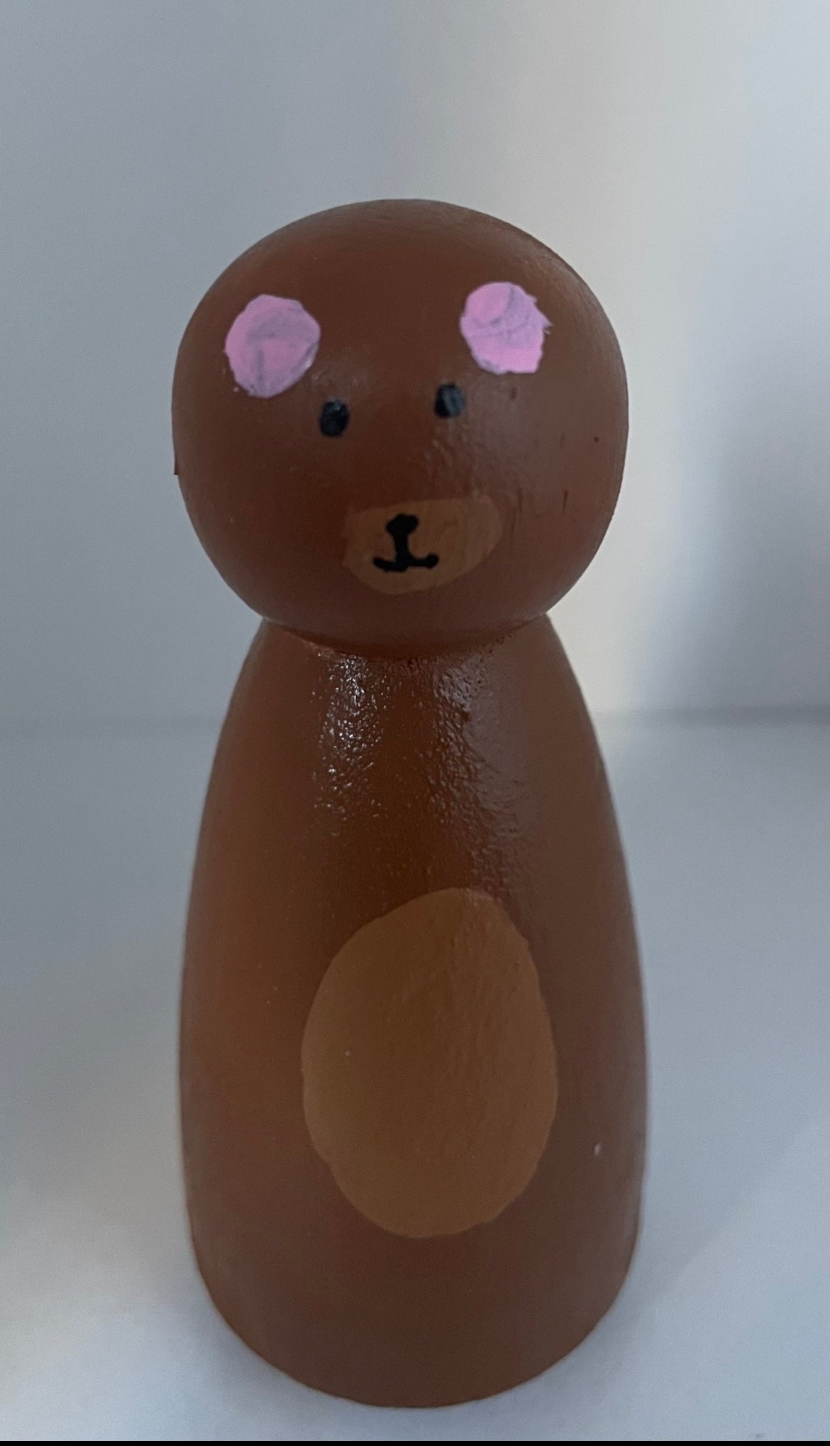 3.5” Bear Peg Doll