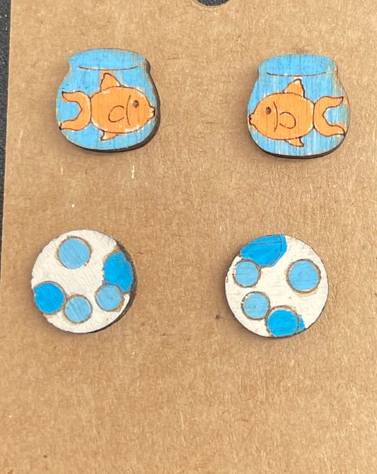 Fish Stud Set