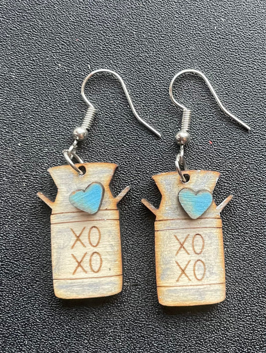 Moo Jug Dangle Earrings