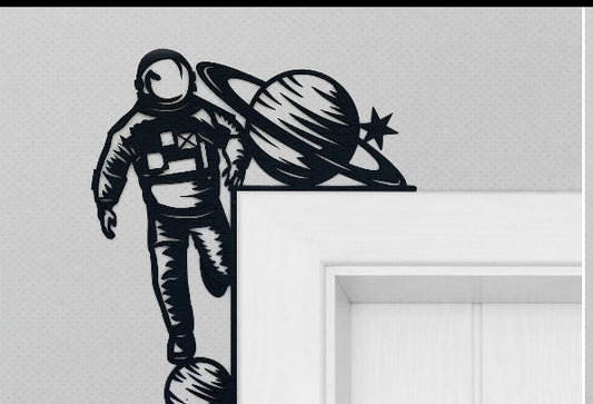 Astronaut Door Corner