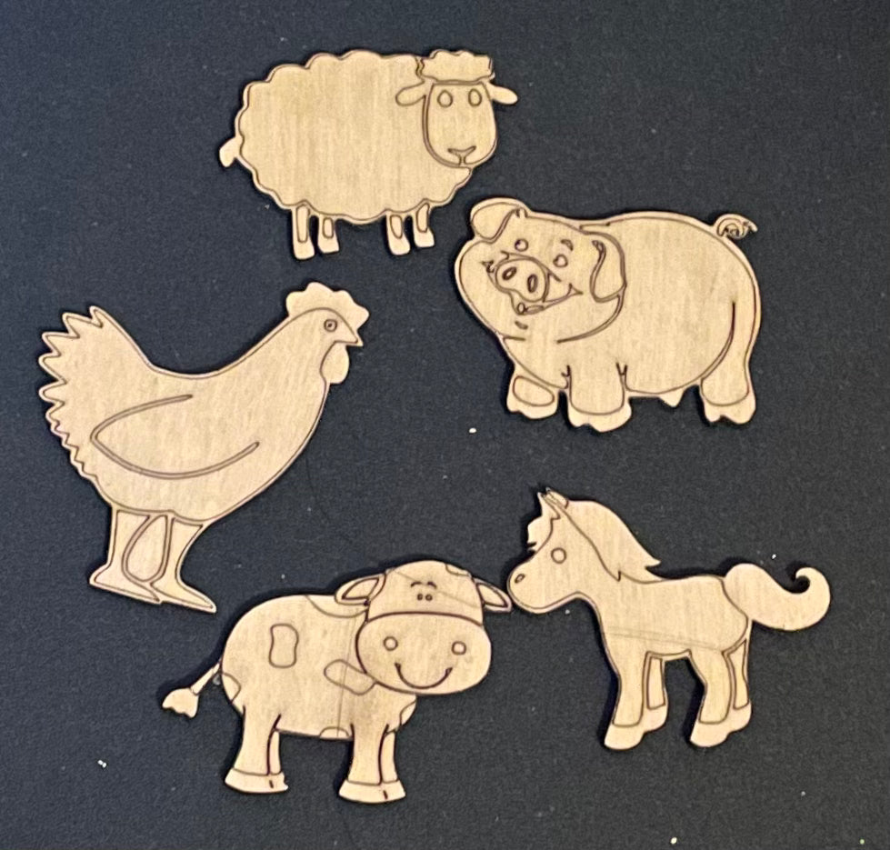 Farm Animal Magnets