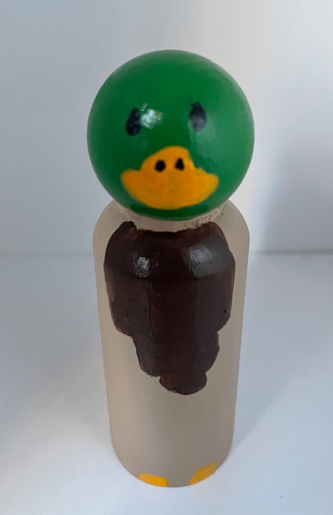 3.5” Duck Peg Doll