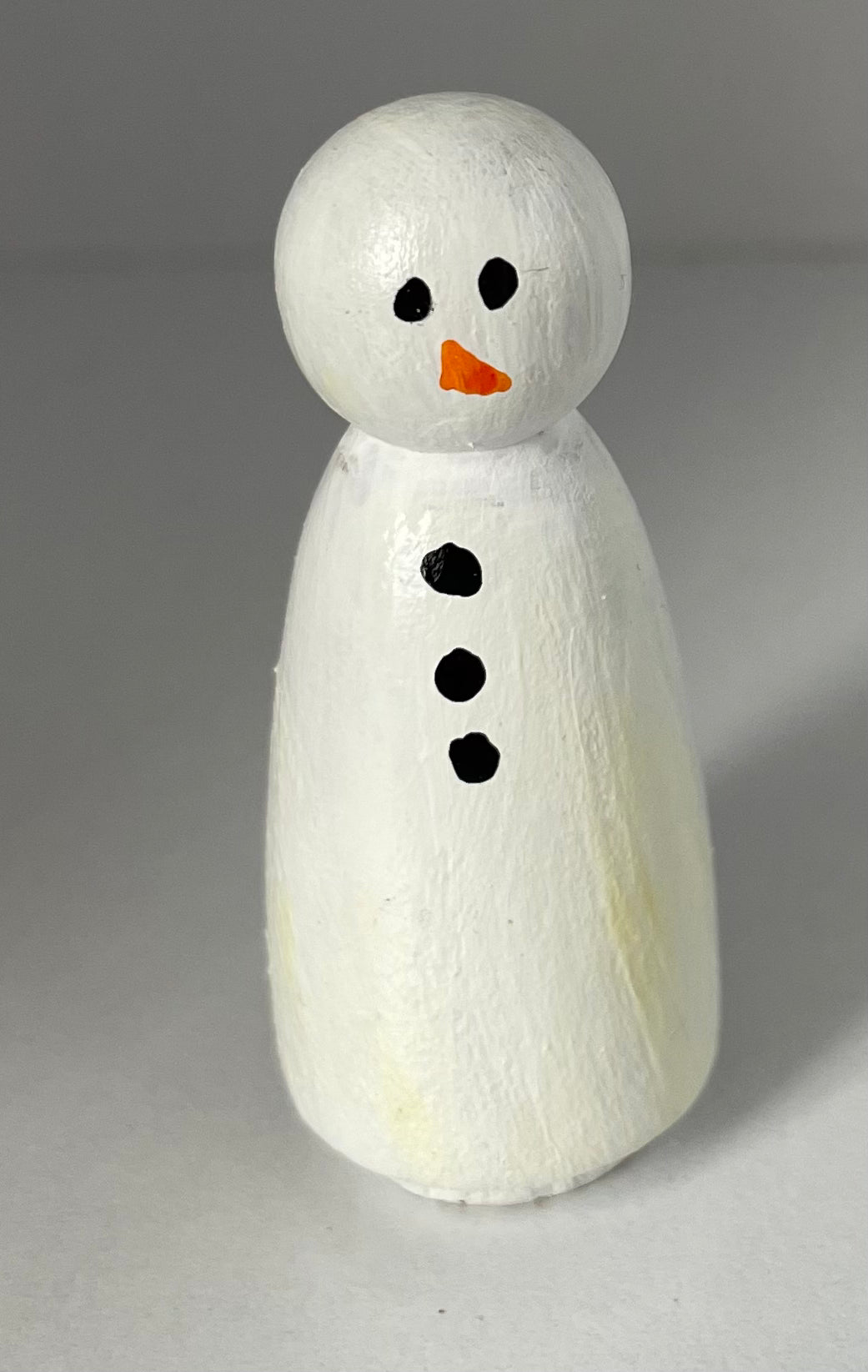 2” Snowman Peg Doll