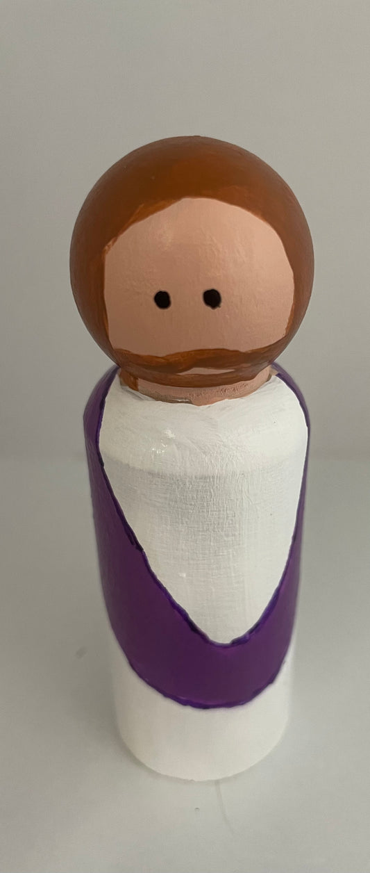 3.5” Jesus Peg Doll