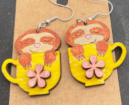 Sloth Flower Dangle