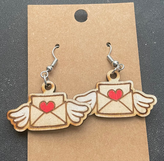 Love Letter Dangle Earrings