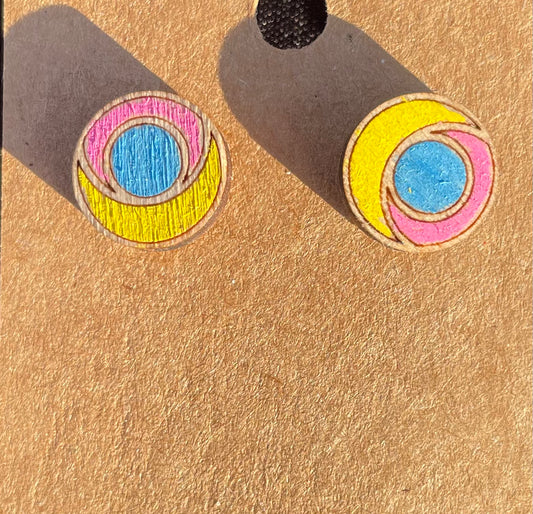 Geo Stud Earrings