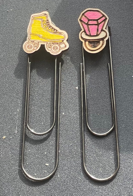 90s Paper Clip Bookmark Set