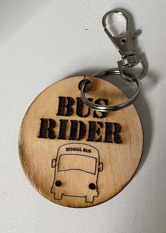 School Backpack Tag Bus Rider