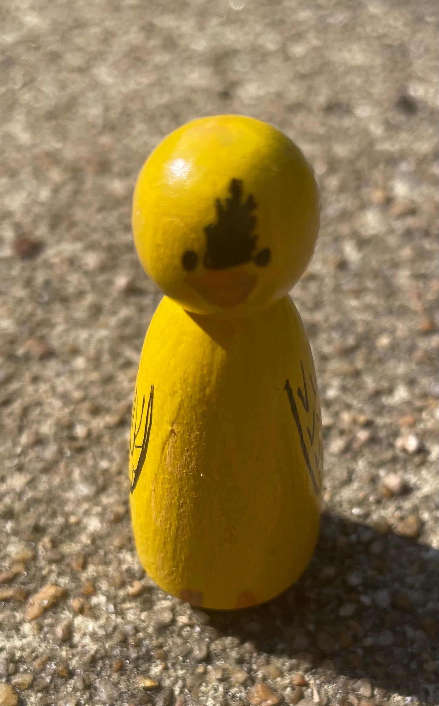 2” Finch Peg Doll
